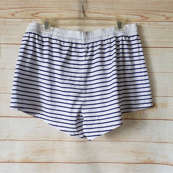 Sea Level Chamarel Striped Surf Shorts in Cobalt - Picture 6 of 8
